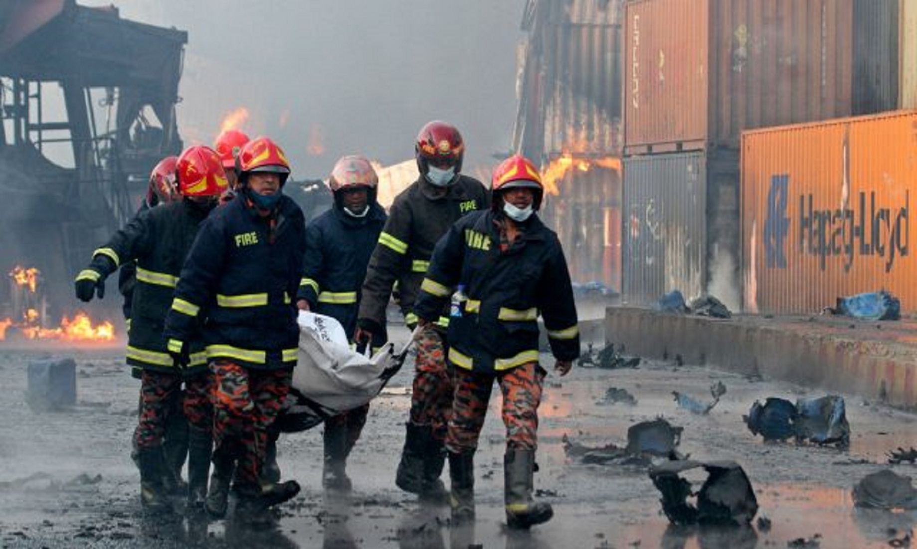 Update: Bangladeshi Army Deployed As Container Depot Fire Kills At Least 49