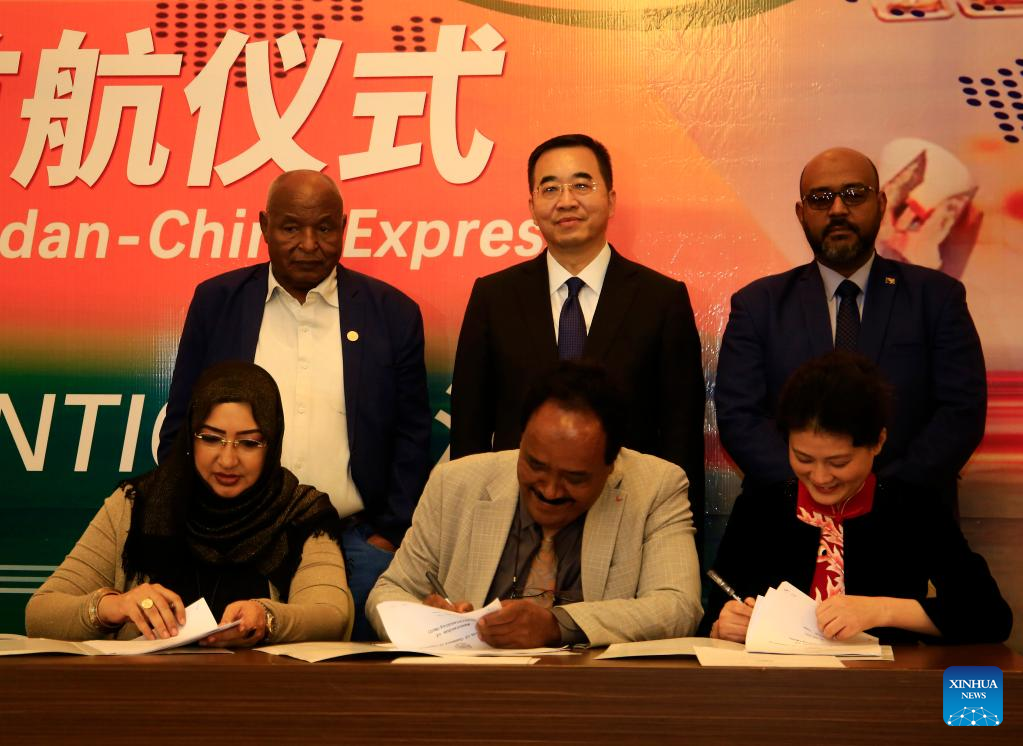 Sudan launches 1st direct maritime shipping route to China