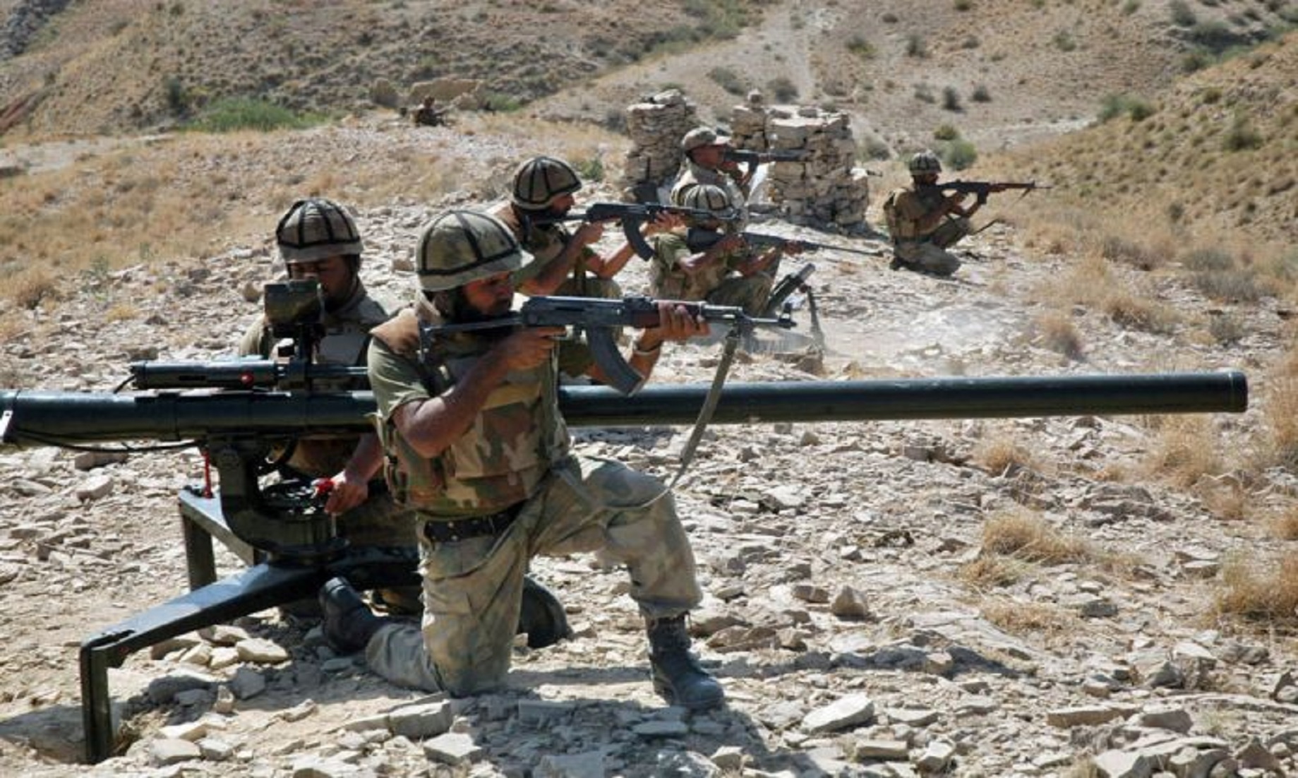 Seven Terrorists, Two Soldiers Killed In Military Operation In NW Pakistan