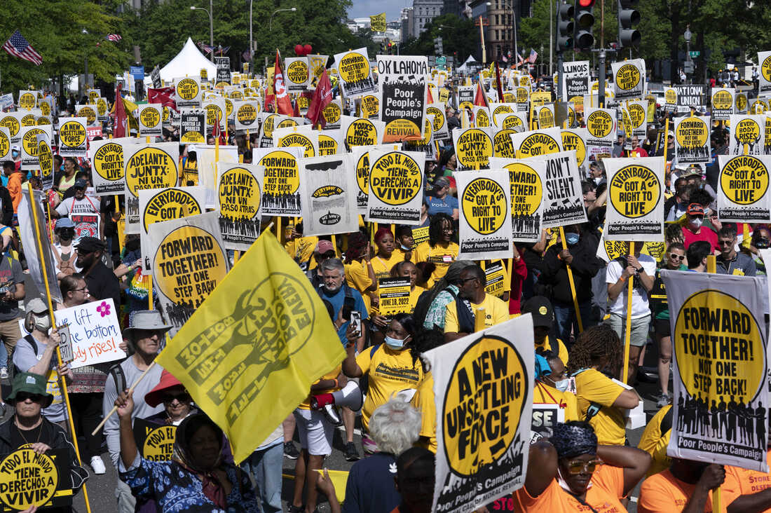 Thousands gather in Washington D.C. for Poor People’s Campaign