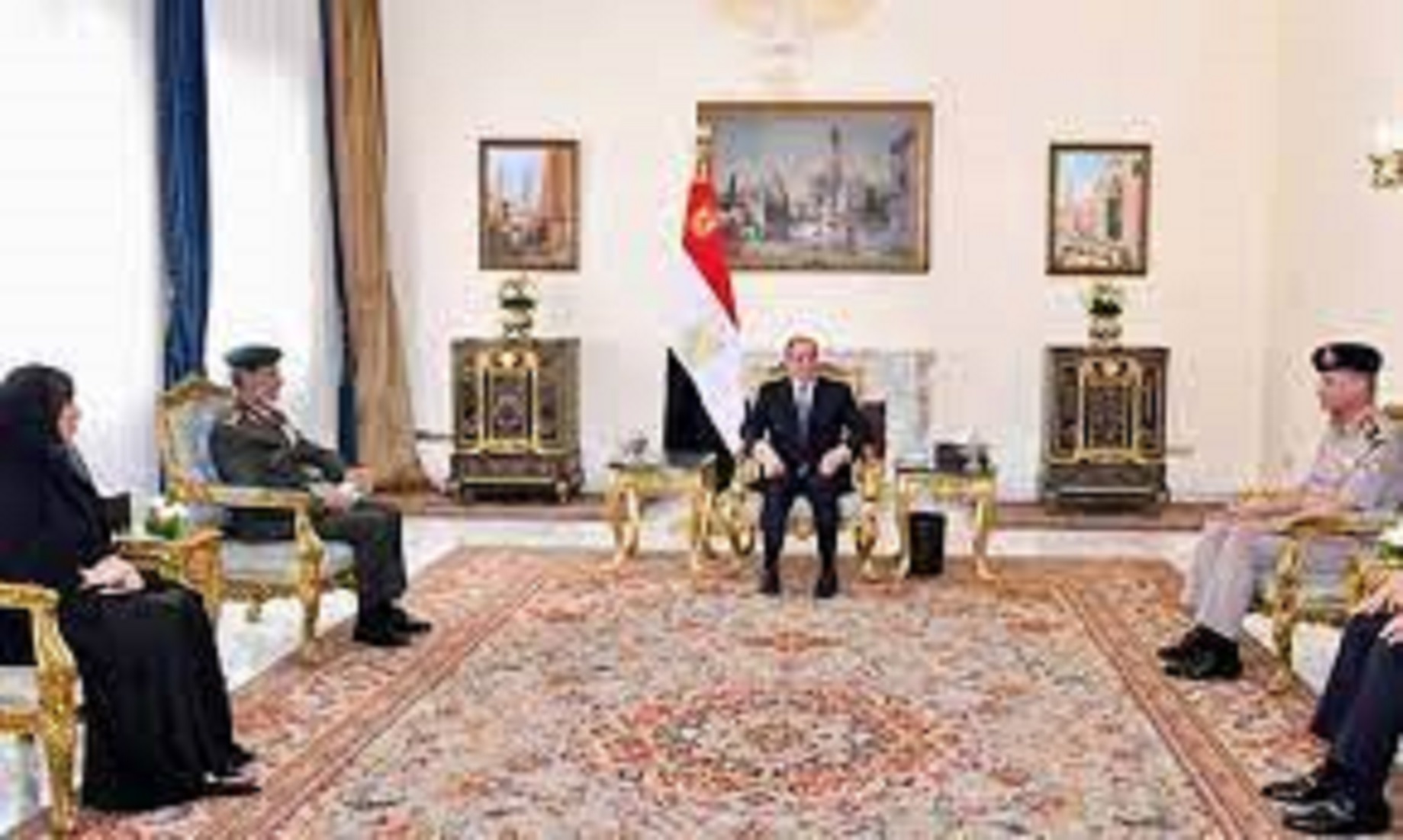 Egypt’s President, UAE Army Chief Discuss Military, Security Cooperation