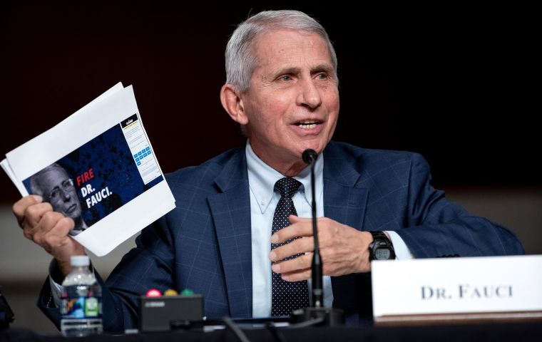 Covid-19: US epidemiologist Fauci tests positive despite four jabs