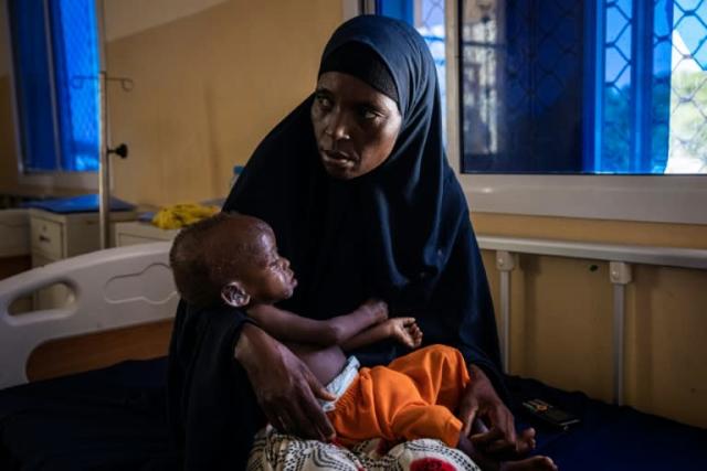 Dying children reflect brutal toll of Somalia drought