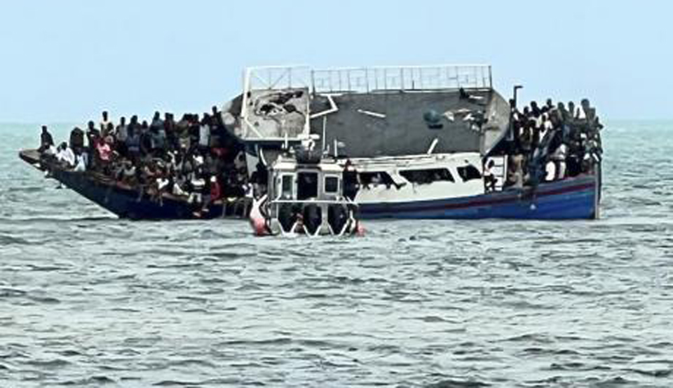 Boat with 200 Haitian migrants runs aground off Cuba