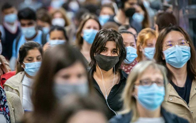 Covid-19: Sao Paulo authorities recommend wearing facemasks, as cases surge