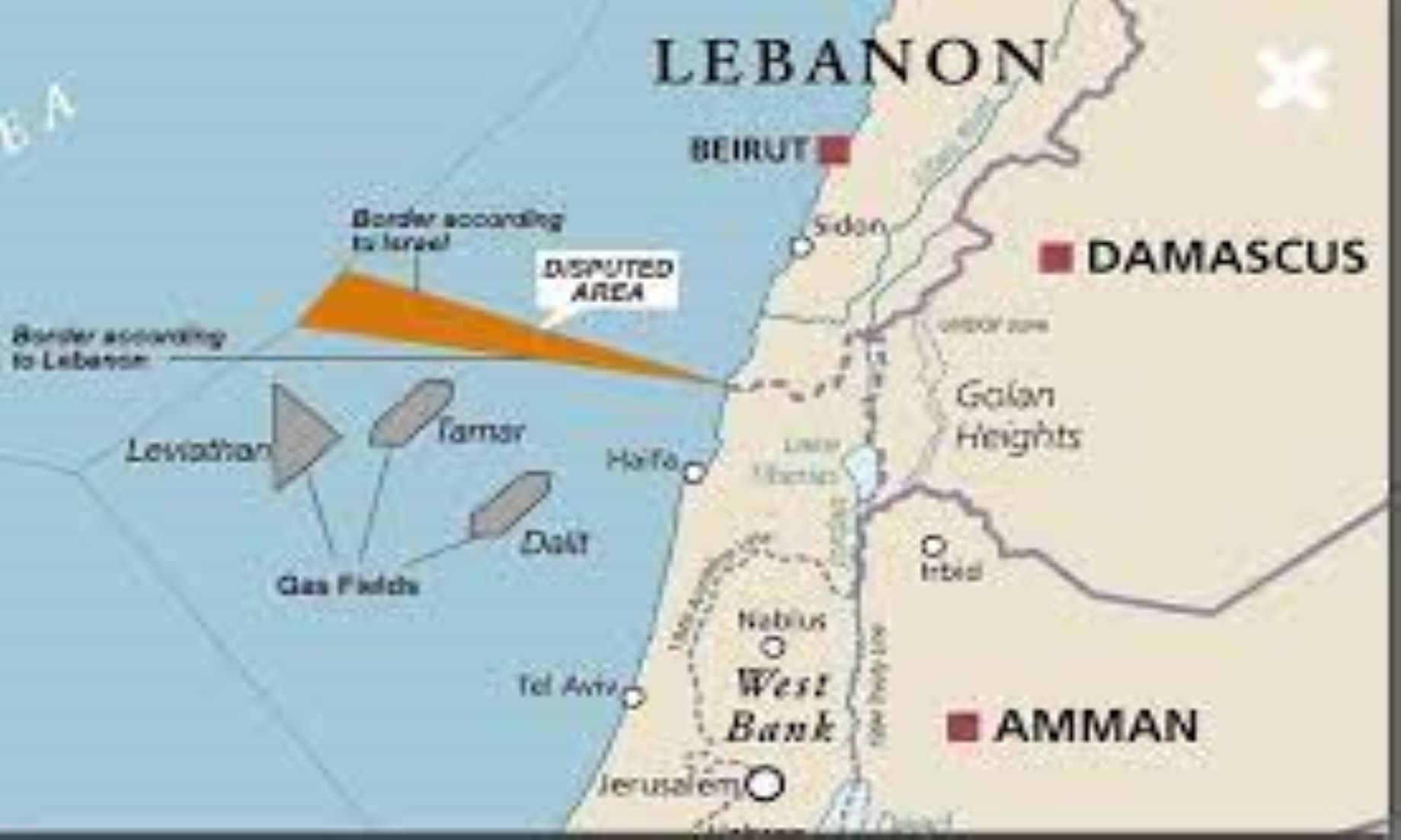 Lebanon urged U.S. for quick conclusion on border demarcation talks with Israel