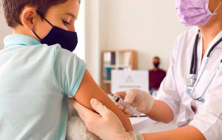 Court rules Uruguay may resume vaccination of children against COVID-19