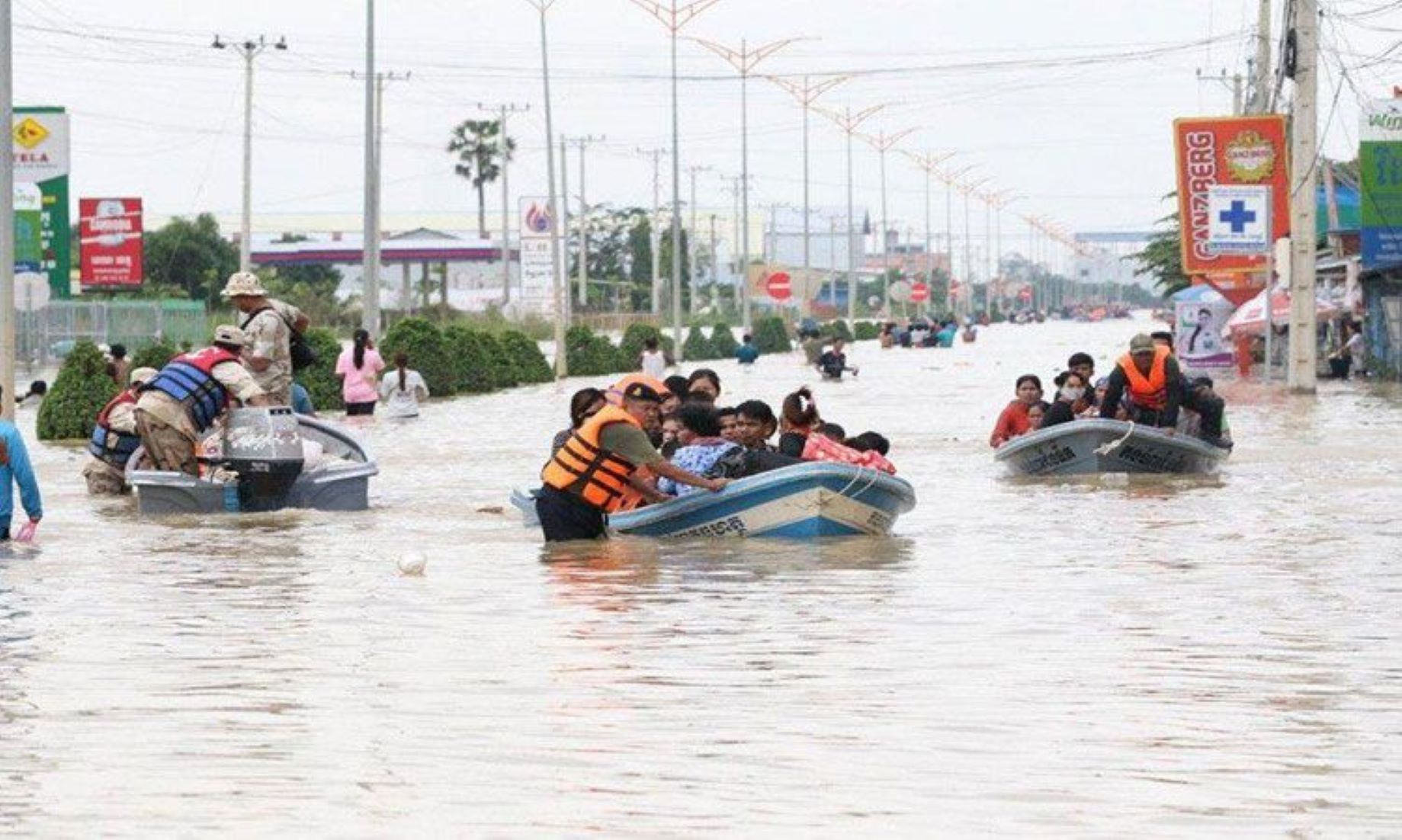 Cambodia Warns Of Rainwater Flooding In Some Provinces This Week