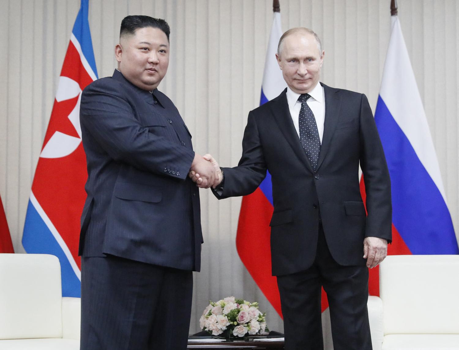 Pres Putin says Russia and North Korea will expand bilateral relations