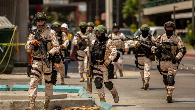 Military reinforcement in areas of Mexico due to unusual violence