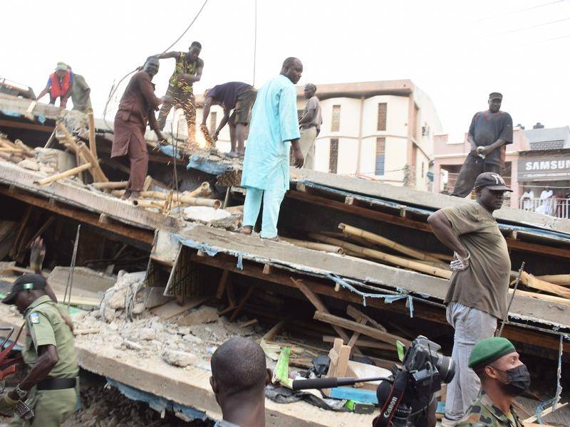 Nigeria: 8 rescued as 3-storey building collapses in Kano