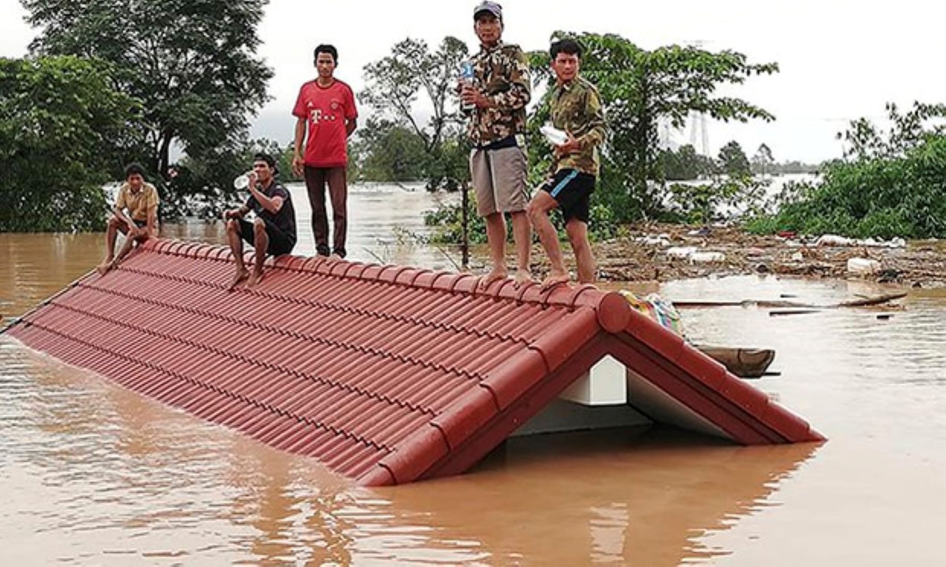 Widespread Floods Affected Thousands Of People In Northern Laos