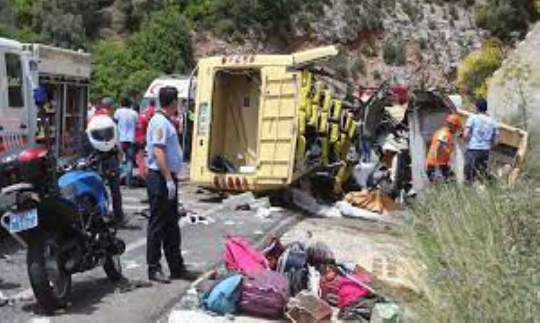 Three Killed, 37 Wounded As Tour Bus Fell Off Cliff In Türkiye