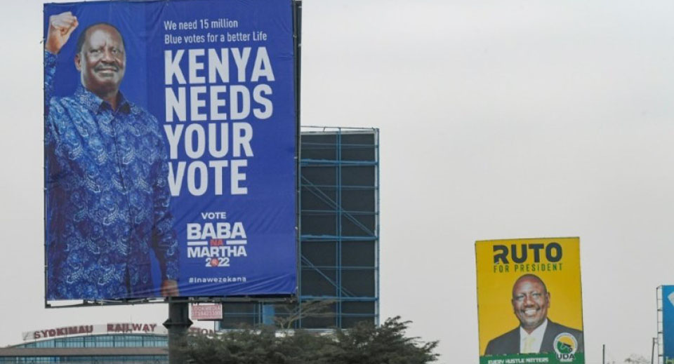 Kenya parliamentary elections: Odinga slightly ahead in presidential race – early official results