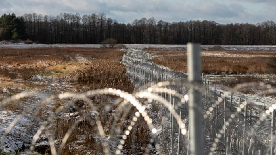 Illegal immigration: Lithuania completes Belarus border fence