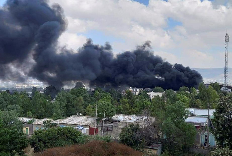 Ethiopia-Tigray crisis: New air strike hits Tigray’s capital Mekelle