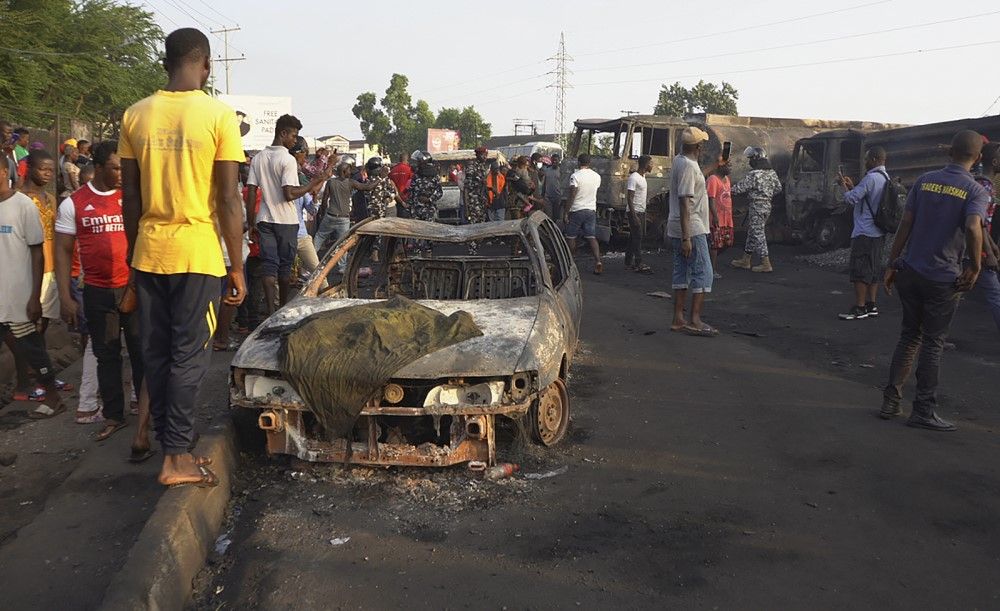 Two police officers killed in Sierra Leone as economic protests turned violent