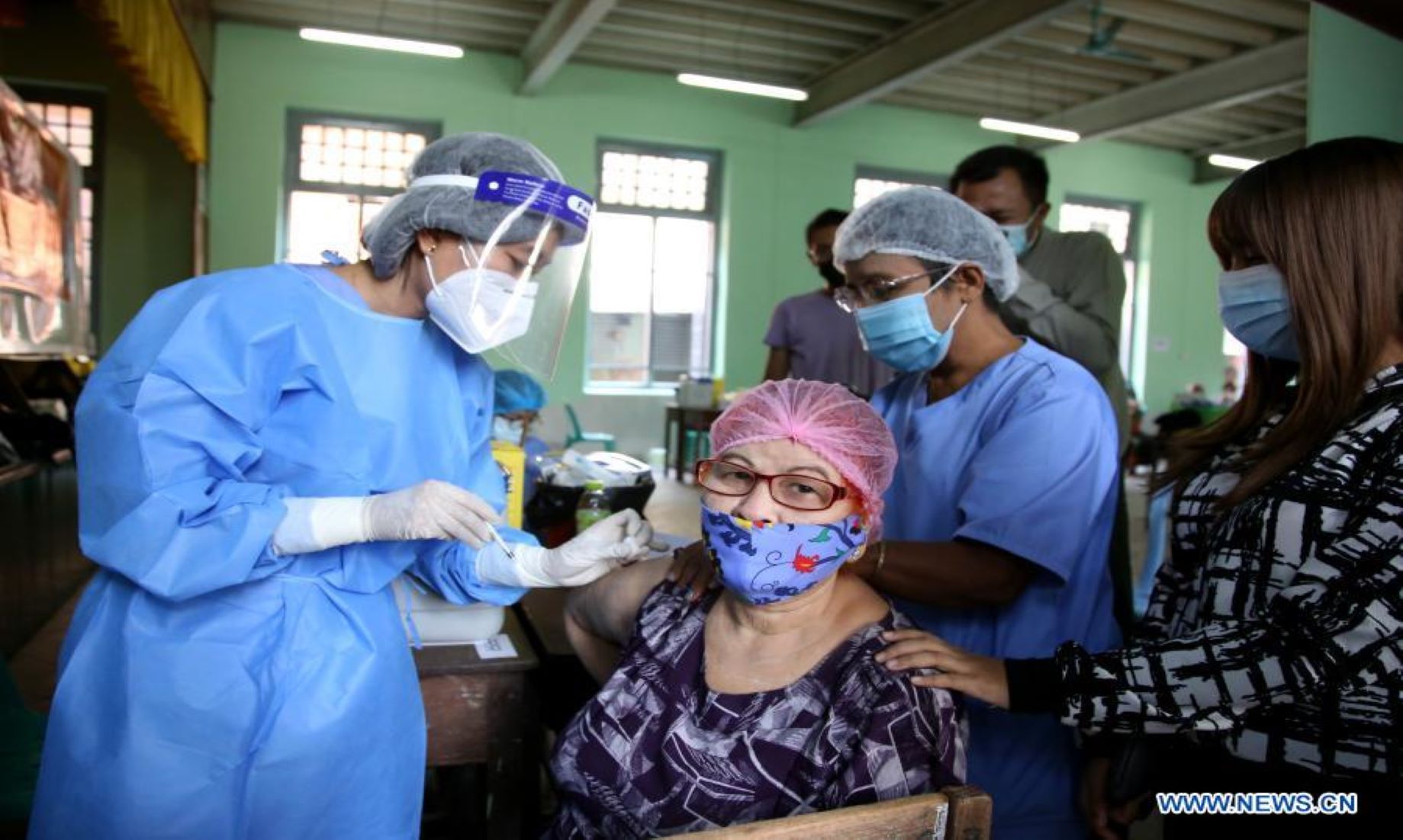 Over 37 Million People Vaccinated For COVID-19 In Myanmar