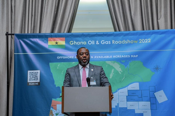 Energy Minister promotes Ghana’s offshore oil blocks in Texas