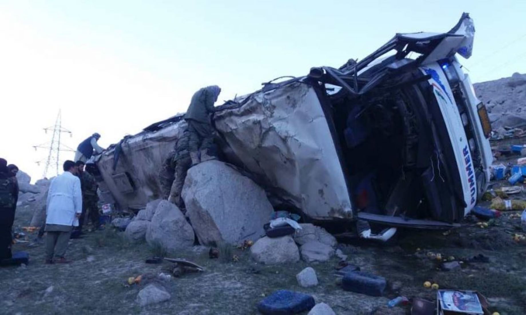 Three Killed, 12 Injured After Passenger Bus Overturned In Northern Afghanistan