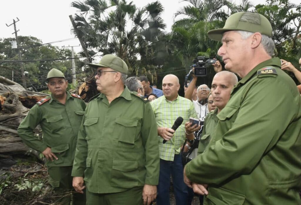 Hurricane IAN: Cuban President tours affected areas of Havana as UNESCO, ALBA offers assistance