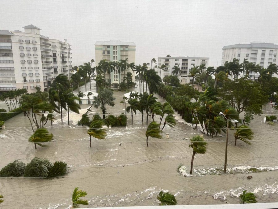 US: Hurricane Ian damages Florida, warning issued for South Carolina