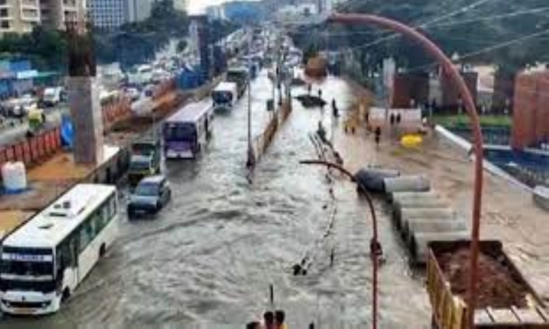 Flood Hit India’s Bangalore After Heavy Rainfall