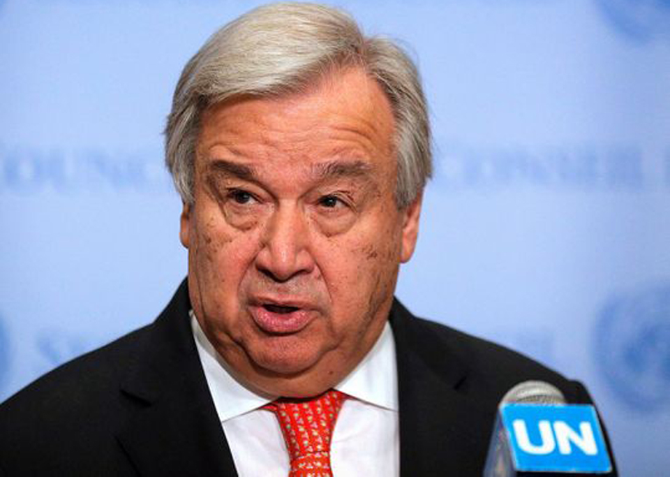 UN chief appeals for cooperation to address ‘world in peril’