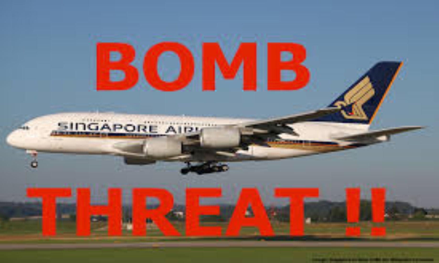 Singapore Airlines Flight Bomb Threat Verified To Be False