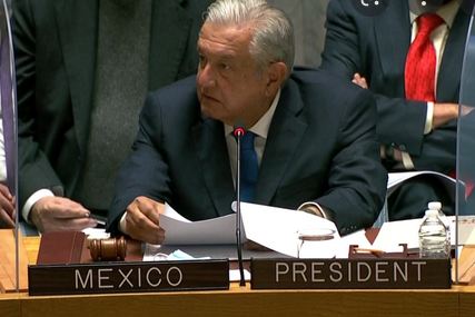 Mexico to present peace proposal this week at UN: Pres Lopez Obrador