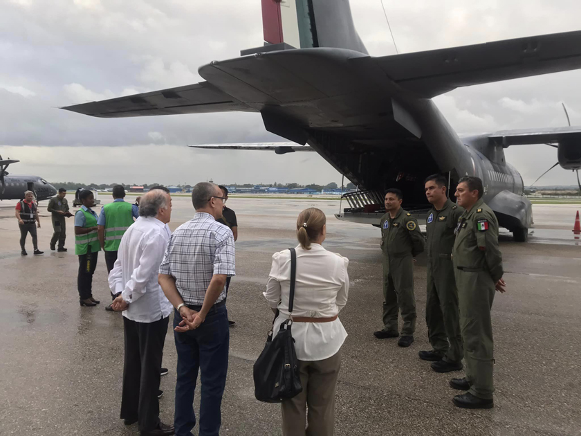 Cuba receives electrical material from Mexico to repair damage caused by Hurricane Ian as Angola donates medical supplies to Cuban Hospital