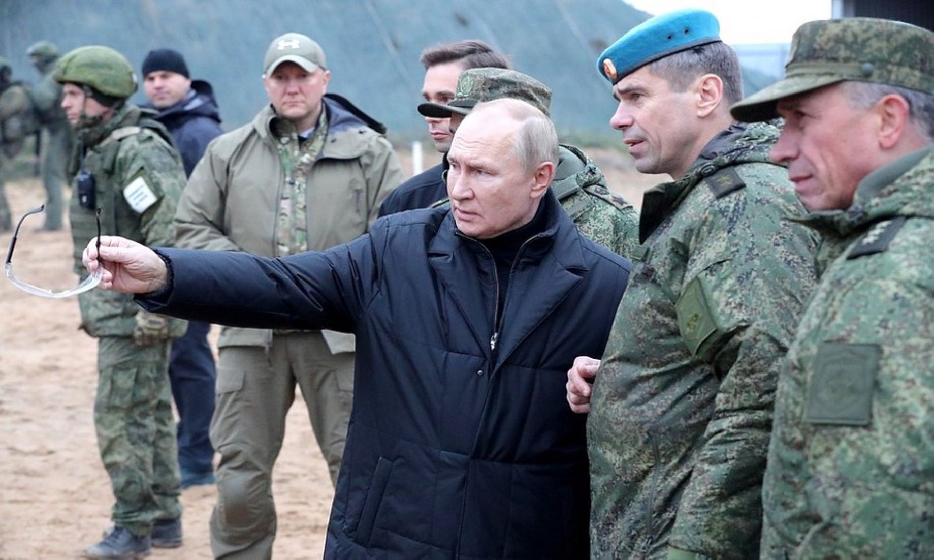 Putin Inspected Training Of Newly Mobilised Forces