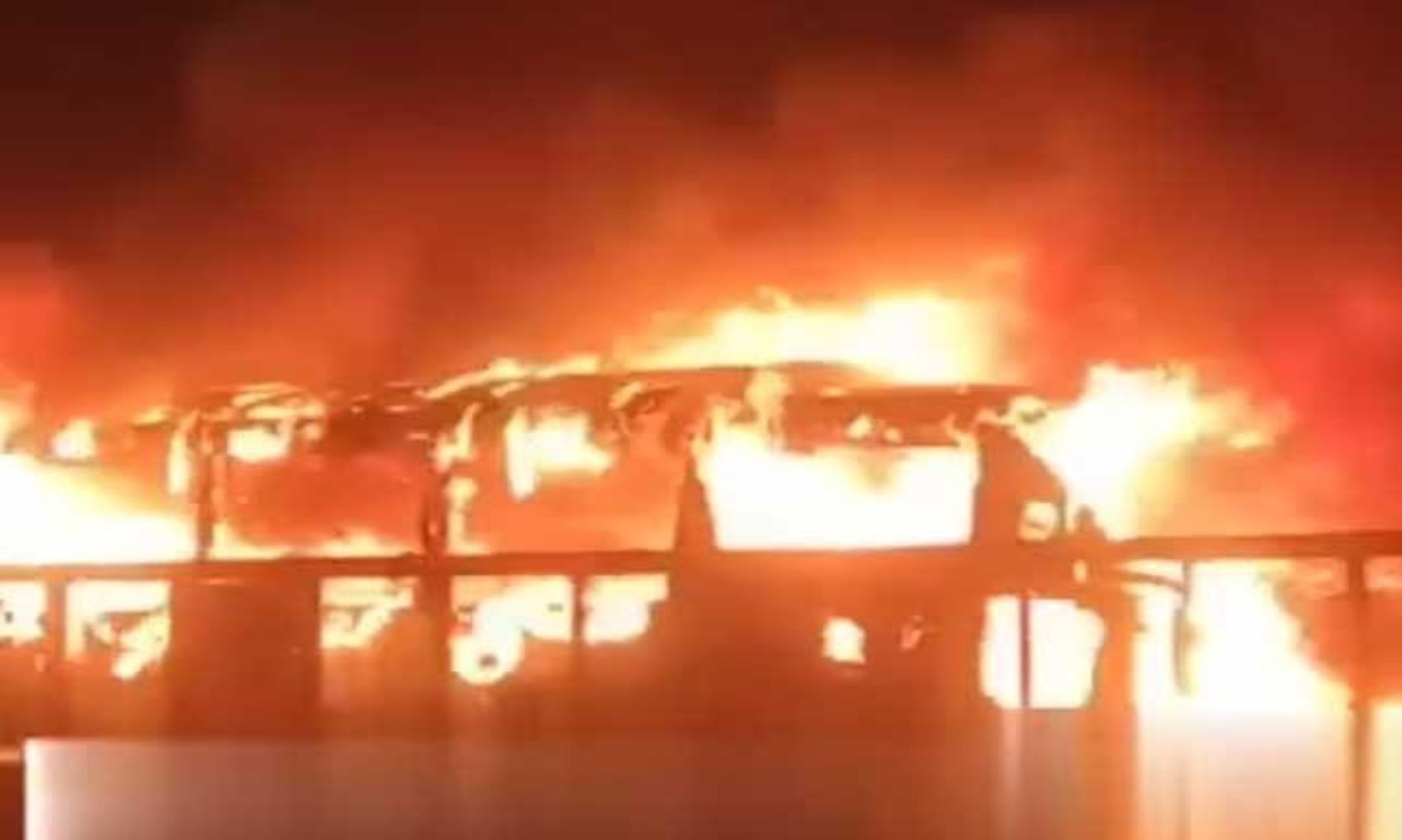 Eight Children Among 18 Killed From Bus Fire In Pakistan’s Sindh