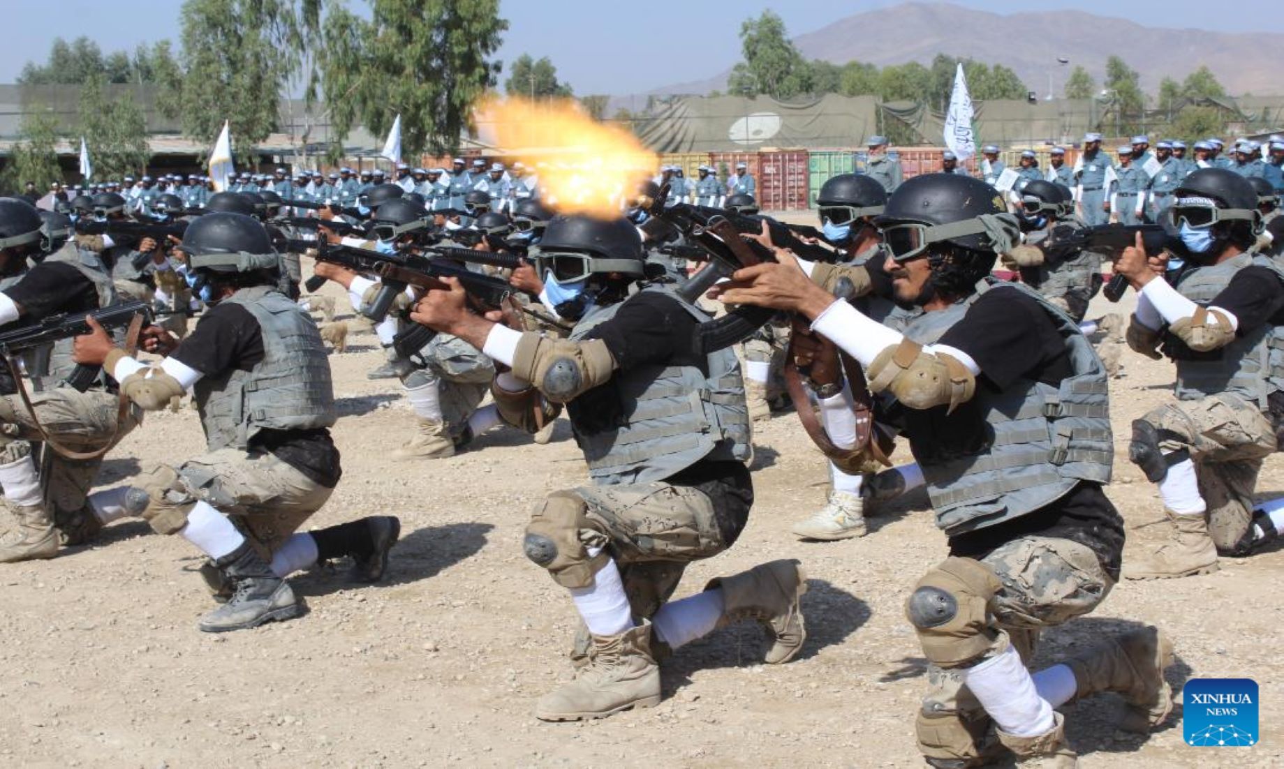 Afghan Cadets Commissioned To Police Force