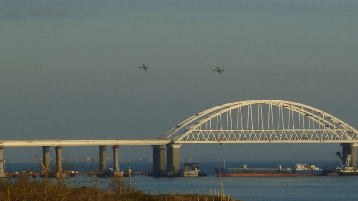 Crimean Bridge resumes road, train traffic following deadly blast