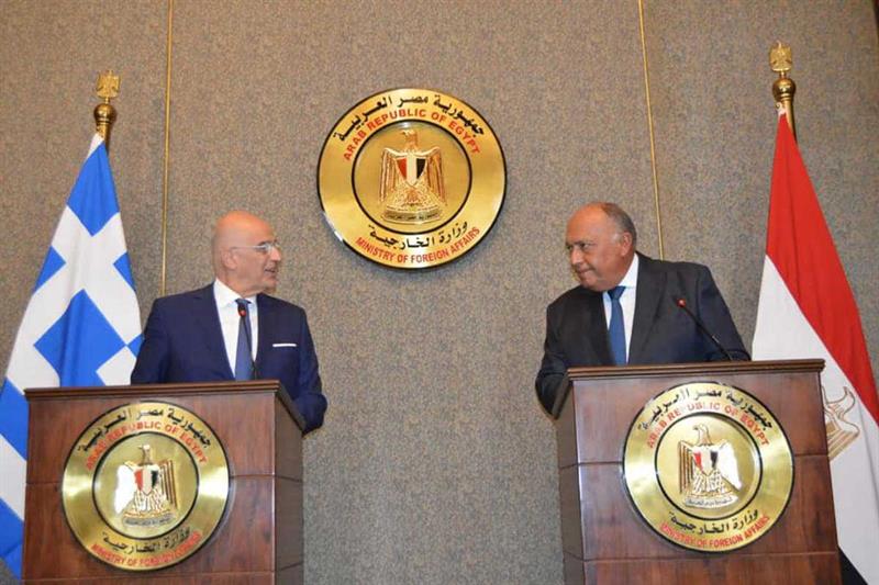 Egyptian, Greek FMs meet for talks after Türkiye-Libya gas exploration deal