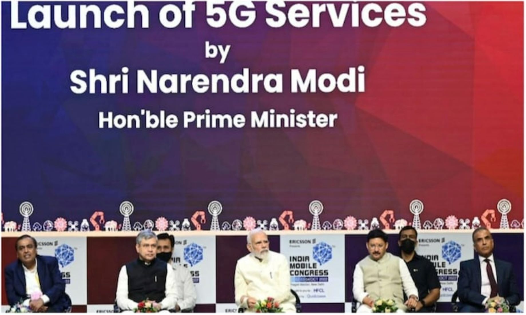 PM Modi Launched 5G Services In India