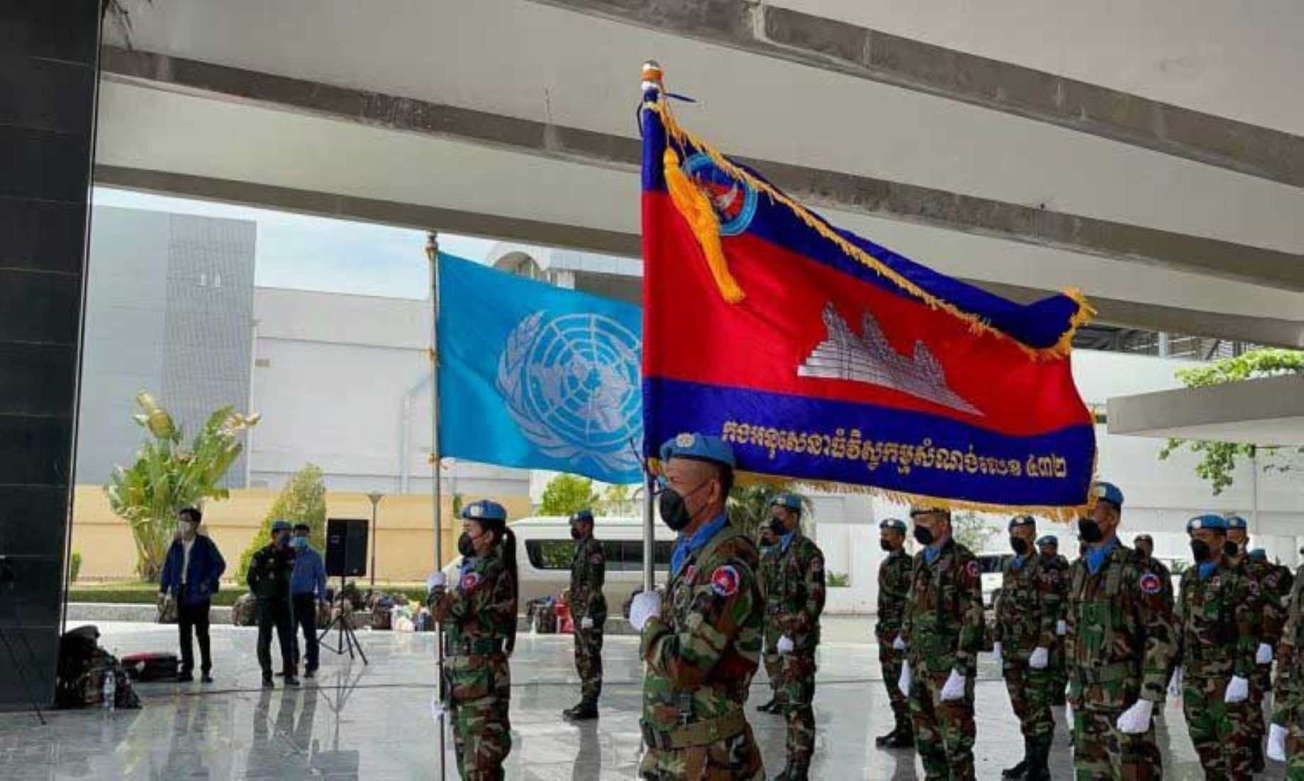 Cambodia Sent New Batch Of 346 Soldiers To Mali, South Sudan For U.N. Peacekeeping Mission