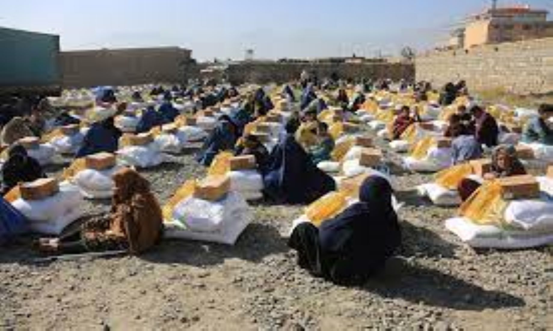 1,000 Afghan Destitute Families Received Food Aid