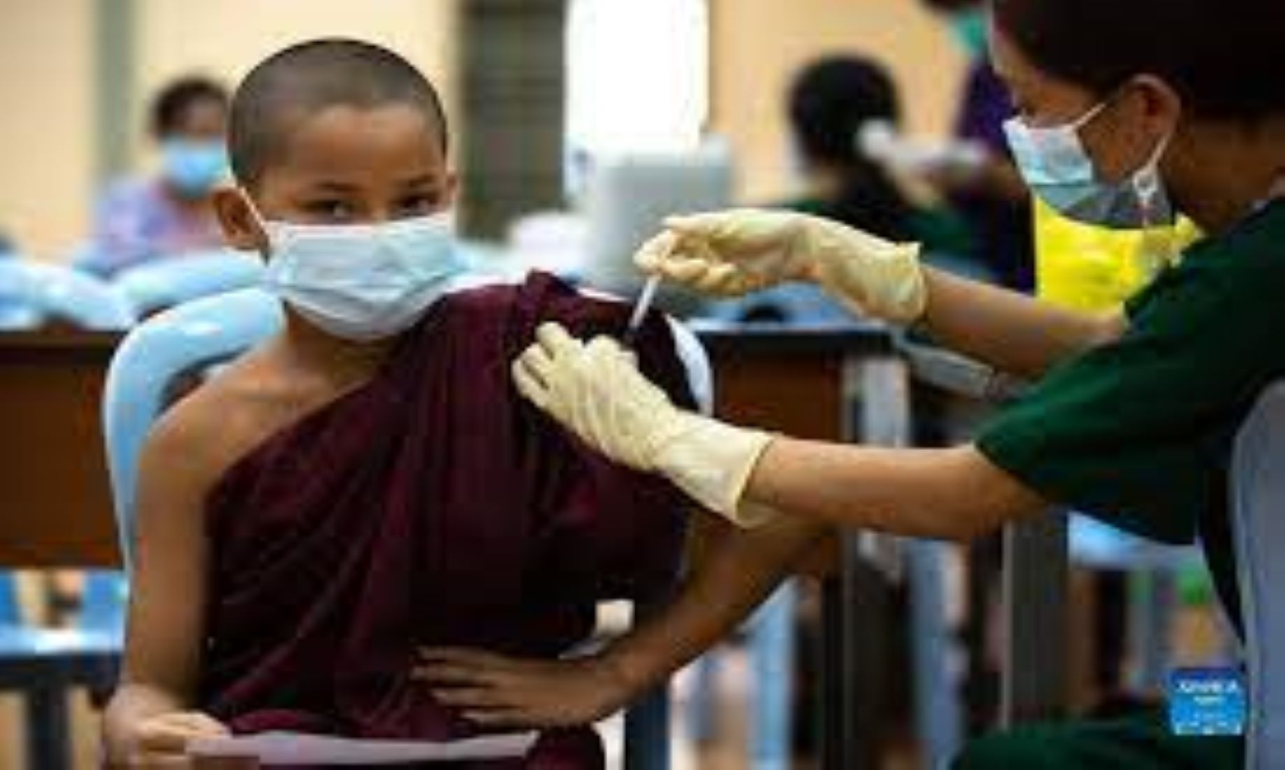 Over 37.3 Million People Vaccinated For COVID-19 In Myanmar