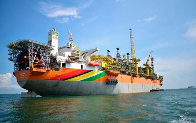 Guyana expected to deliver 810,000 bpd of light sweet crude by 2025