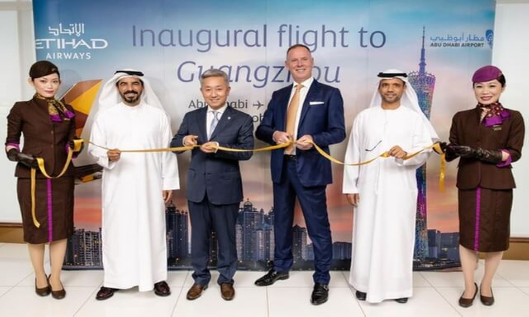 UAE’s Etihad Airways Launched Maiden Flight To Guangzhou