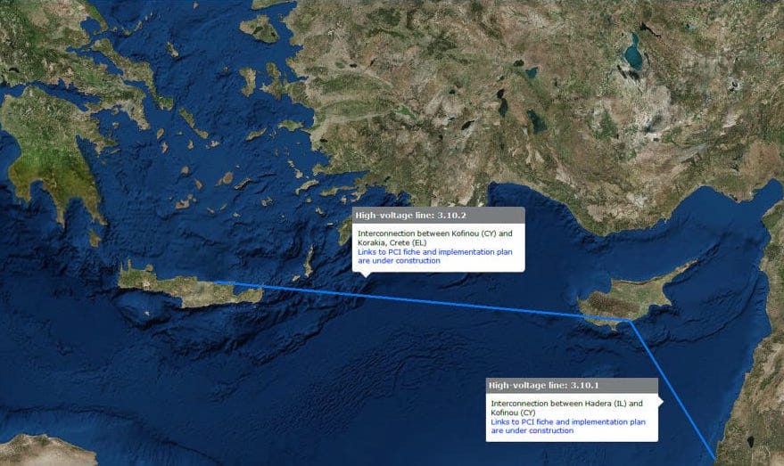 Cyprus begins constructing electricity link between Asia and Europe