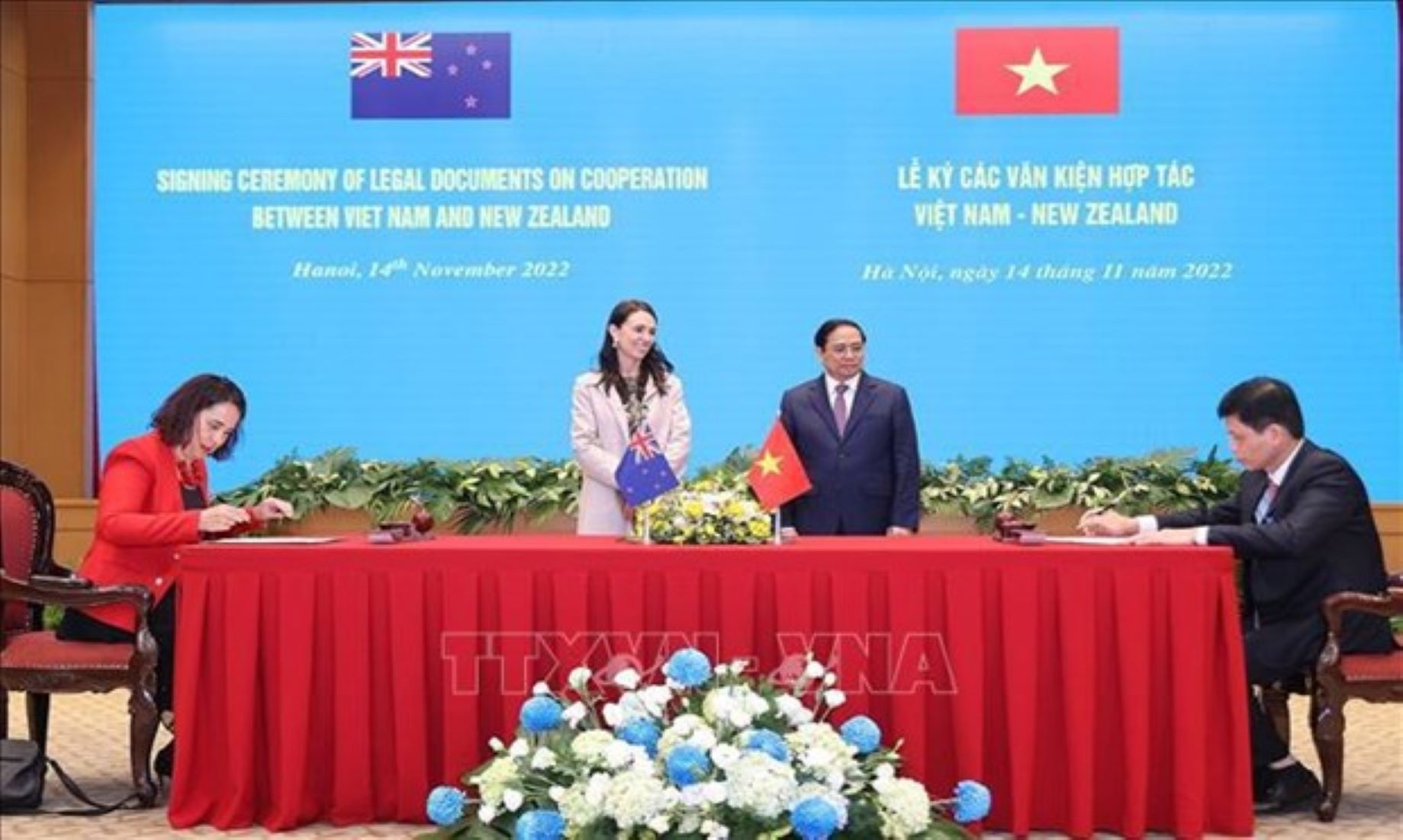 Vietnam, New Zealand Signed Cooperation Deals On Education, Transport