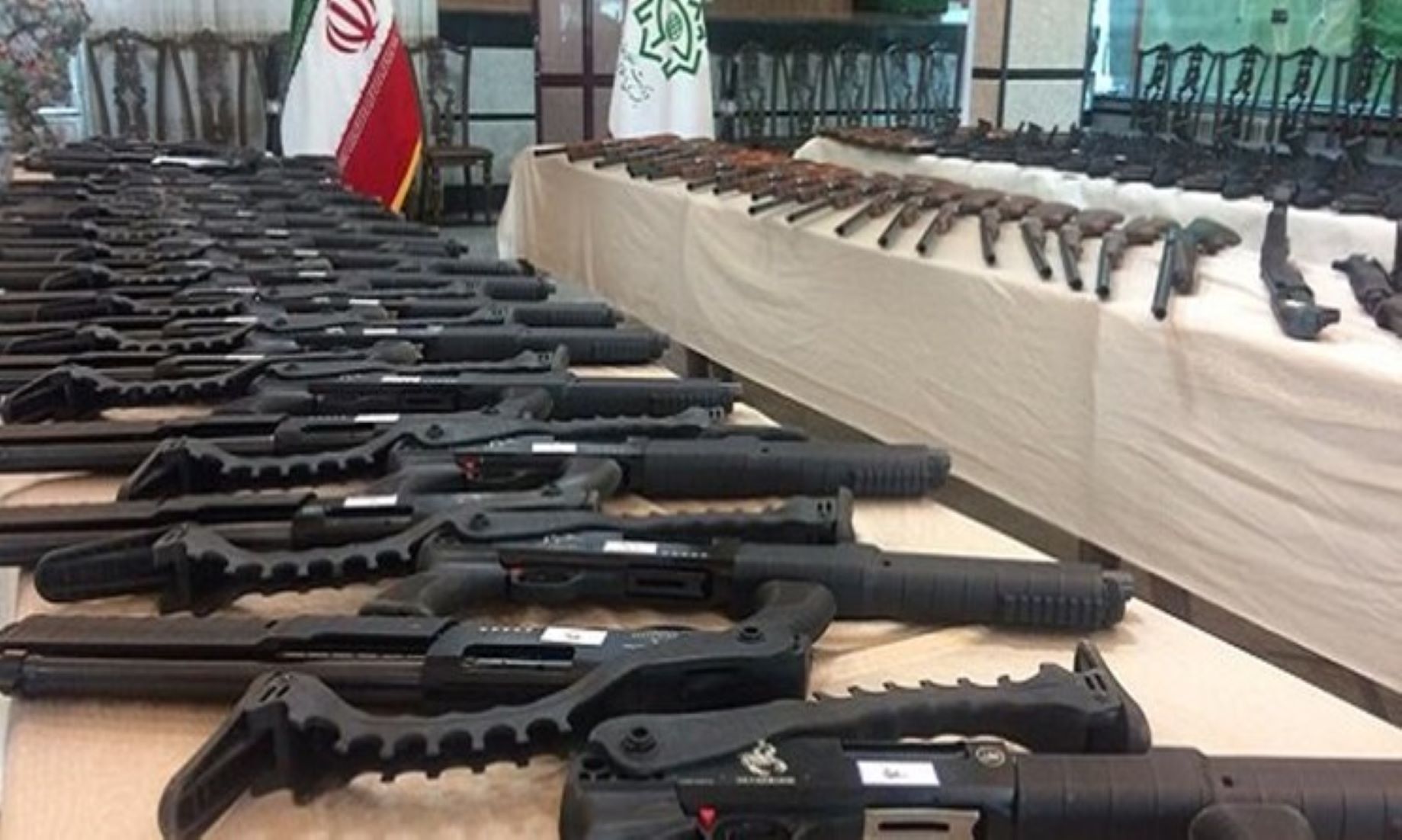 Iranian Police Seized 580 Smuggled Weapons In NW Province In Two Months