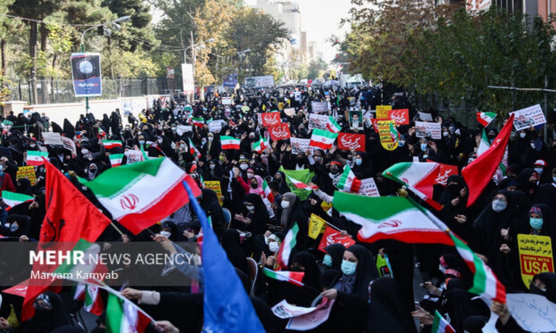 Iranians Hold Massive Rallies To Protest Against U.S. Hegemony