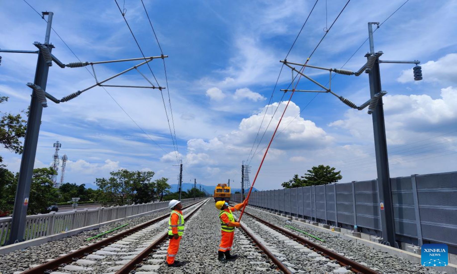 Section Of Jakarta-Bandung High Speed Railway Ready For Trial Operation