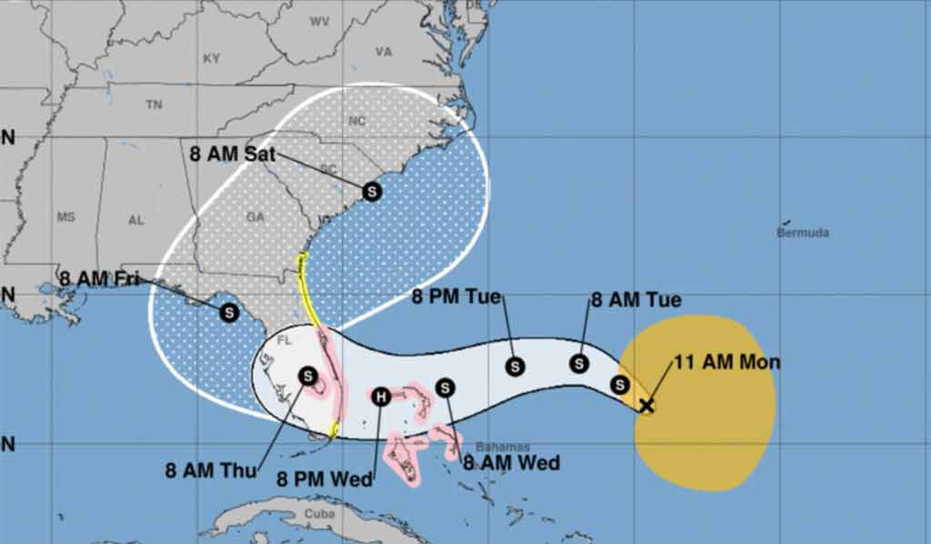 Bahamas is closely monitoring Subtropical Storm Nicole