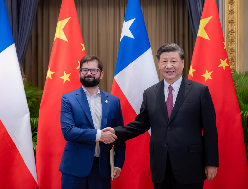 China ready to join Chile for stronger comprehensive strategic partnership, says Xi