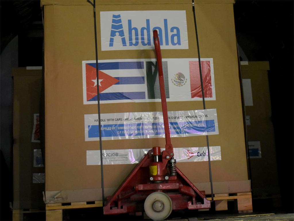 Covid-19: First shipment of Cuban vaccine arrived in Mexico